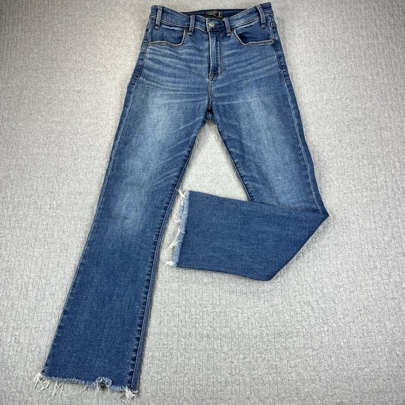 Abercrombie & Fitch Denim - Abercrombie & Fitch Women's Bootcut Jeans in Medium Blue Wash